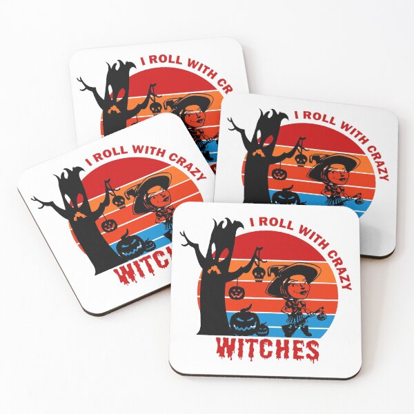 Item preview, I Roll With Crazy Witches- Witches Be Crazy designed and sold by Iconique Space.