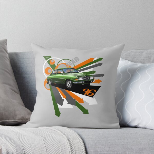 Item preview, Saab 96  'Explosion' illustration designed and sold by RJWautographics.