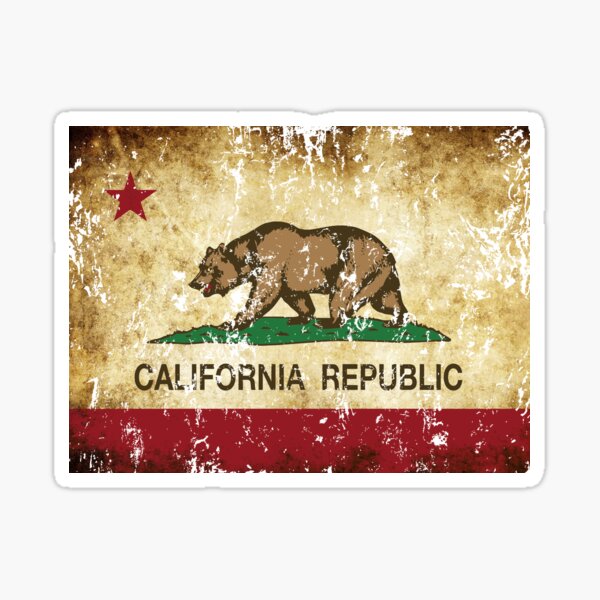 Item preview, California Republic Flag Rustic  designed and sold by NorCal.