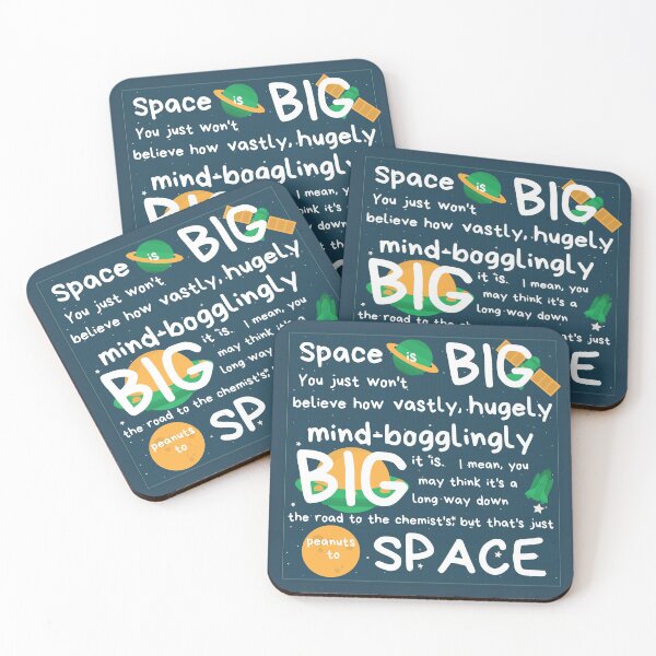 Item preview, space is big hitchhiker's guide designed and sold by TheFirstMayDay.