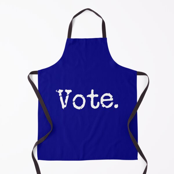 Item preview, Vote. White on Navy designed and sold by TeaRoseWriter.