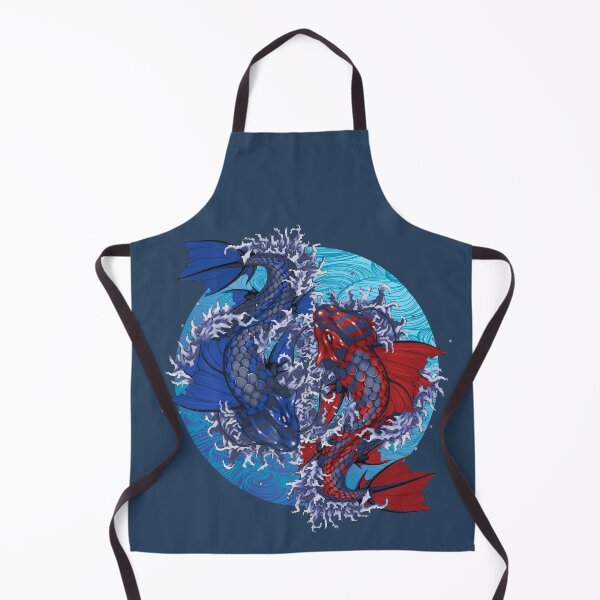 Item preview, Fish Yin and yang T-shirt and prints designed and sold by MVD Store.