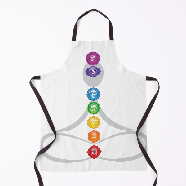 Item preview, 7 Chakra Symbols Abstract Silhouette Art - 22 GWB designed and sold by chakraplaza.