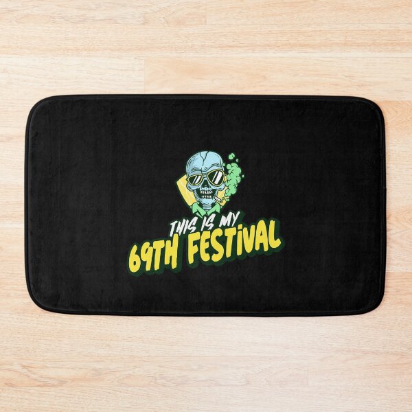 Item preview,  My 69 festival. Halloween music festival skull. smoking skeleton cartoon  designed and sold by RoManSmArt.