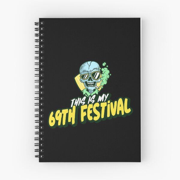 Item preview,  My 69 festival. Halloween music festival skull. smoking skeleton cartoon  designed and sold by RoManSmArt.