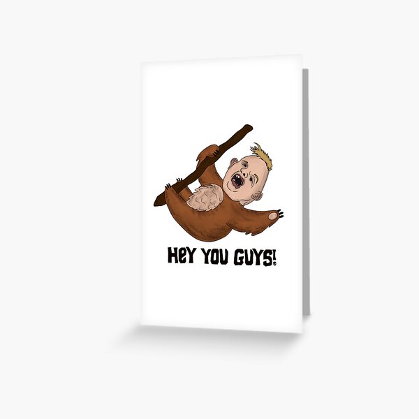 Hey You Guys Greeting Cards Redbubble