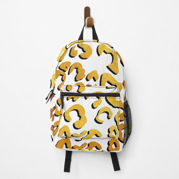 Item preview, Golden leopard print, black shadow designed and sold by ColorsHappiness.