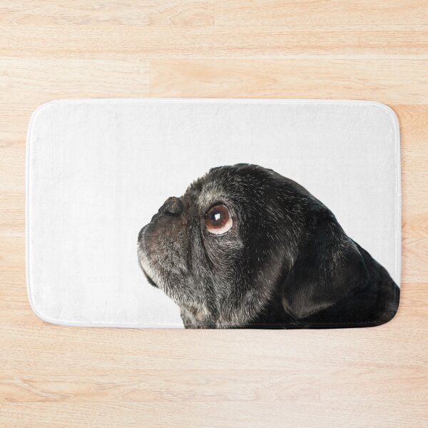Item preview,  Cute Black Pug Profile designed and sold by Kristen Lucero.