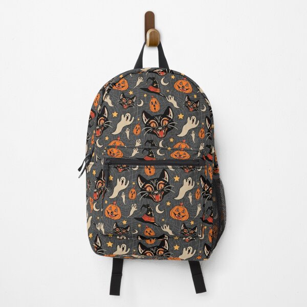  Water color Cat and heart backpack by UNDERONE SKY