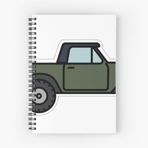 Item preview, Scout II - Emerald Green with Half Cab Top designed and sold by Jsanch20.