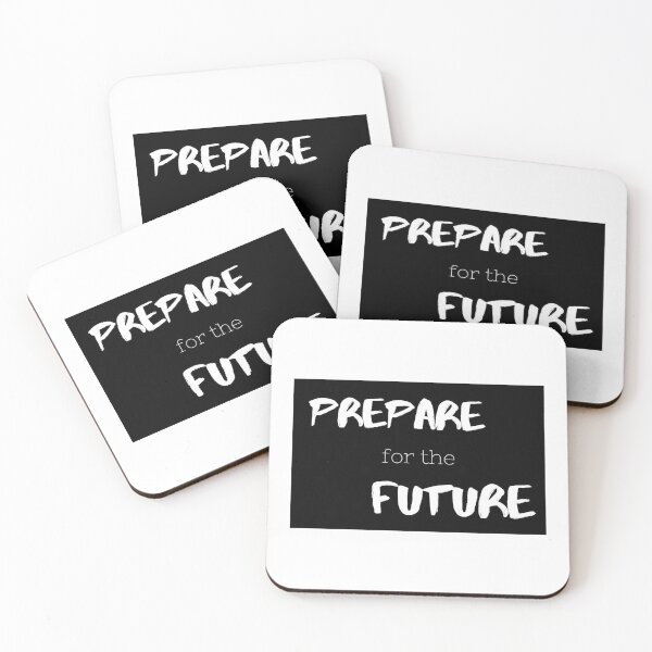 Item preview, Prepare for the future black and white prediction  designed and sold by Adri Graterol.