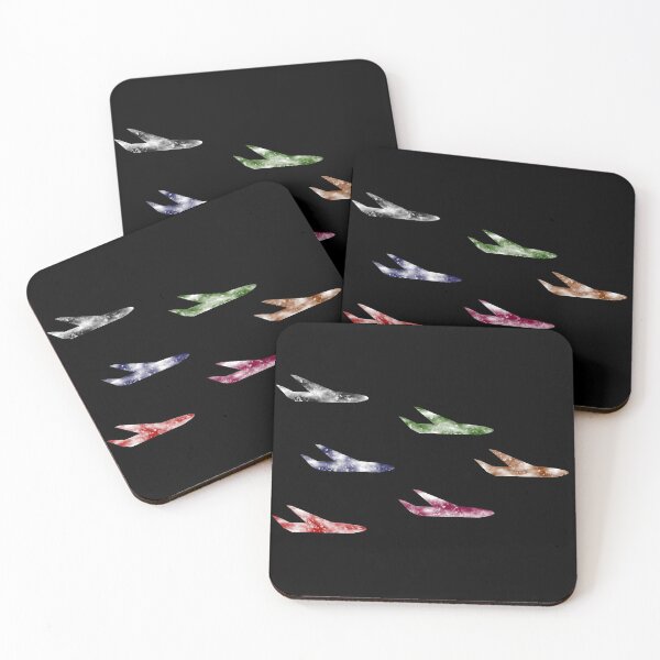Item preview, Stealth mode - Airplane fleet formation mutilcolored  designed and sold by Deegital18.