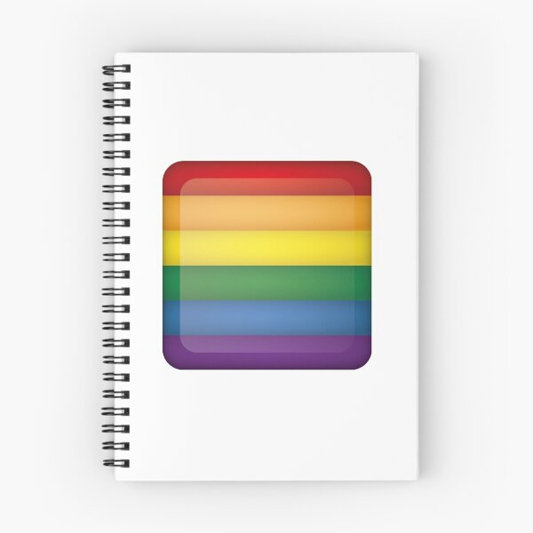 Item preview, Icon representing LGBT square button flag. Ideal for catalogs of institutional materials homosexual flag designed and sold by LucianoCosmo.