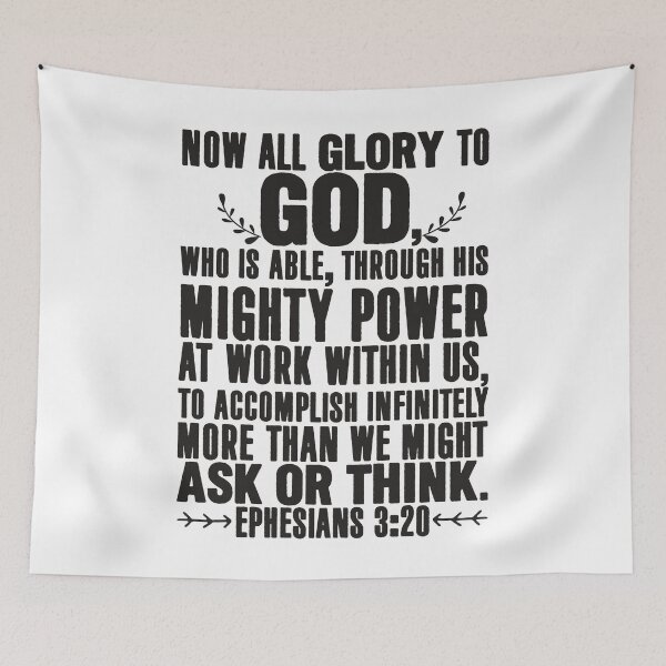 Item preview, Ephesians 3:20 designed and sold by plushism.
