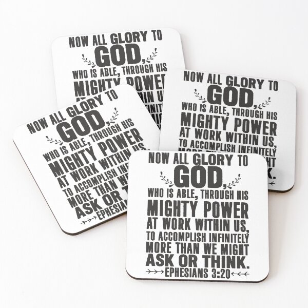 Item preview, Ephesians 3:20 designed and sold by plushism.