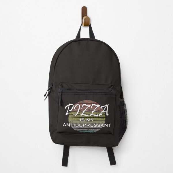 Item preview, Pizza is my antidepressant designed and sold by Catsloversdotme.