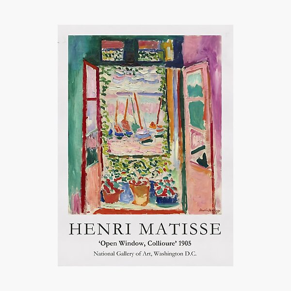 open window matisse Photographic Print