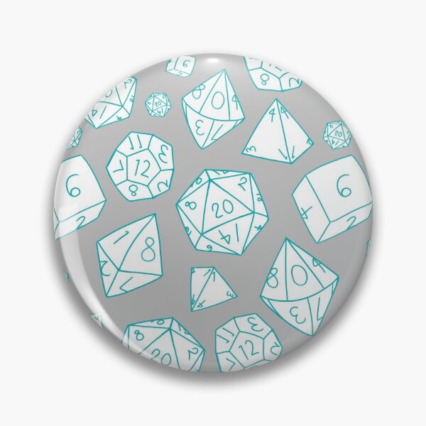 Item preview, Dice! Dice! Dice! — Teal and Grey designed and sold by Kiyye.
