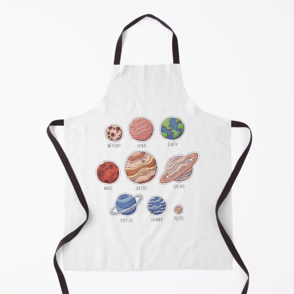 Item preview, Planets color With Names designed and sold by ELBStore.