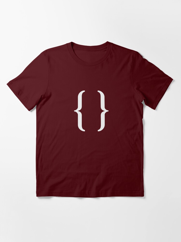 Thumbnail 3 of 7, Essential T-Shirt, Empty Set (Light) designed and sold by 198276pants.