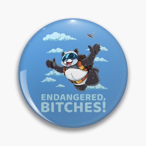 Item preview, Skydiving Life - Endangered Panda Bear designed and sold by Maria Garcia.