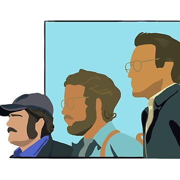 Artwork thumbnail, Jaws Silhouette by The Curly Redhead