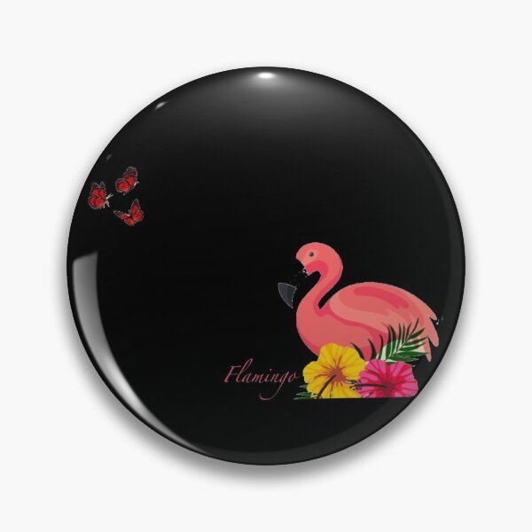 Item preview, Flamingo flowers designed and sold by A. Love.