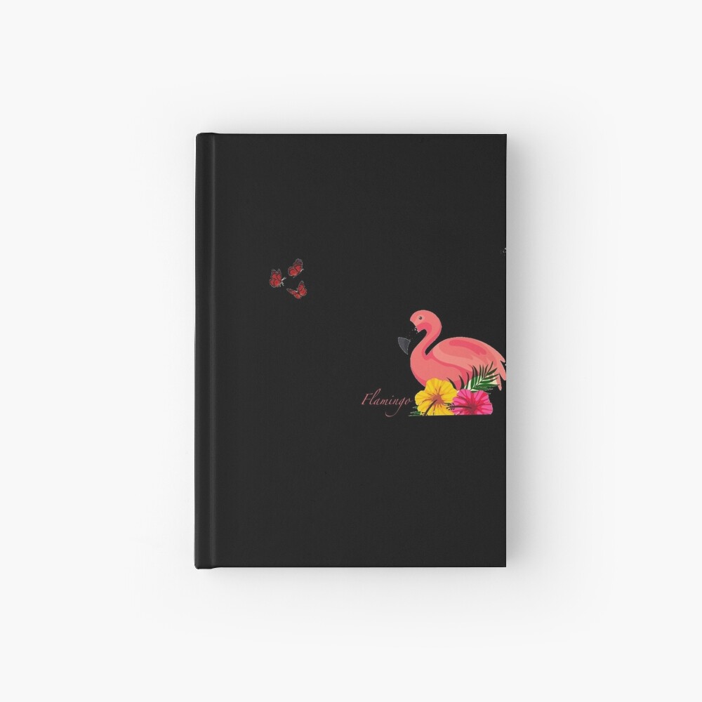 Flamingo Flowers Hardcover Journal By Amethyst9494 Redbubble - youtube flamingo roblox fall guys