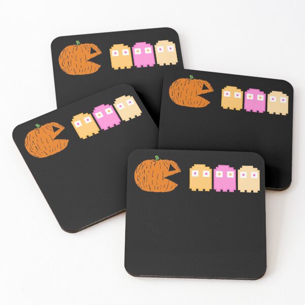 Item preview, 8bit Pumpkin Ghosts Funny Retro Halloween Design designed and sold by up4tee.