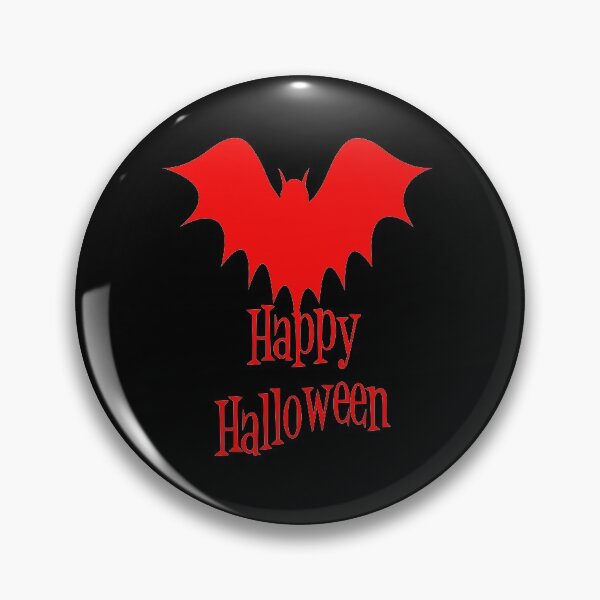 Item preview, Happy Halloween Red Bat designed and sold by Type-Design.