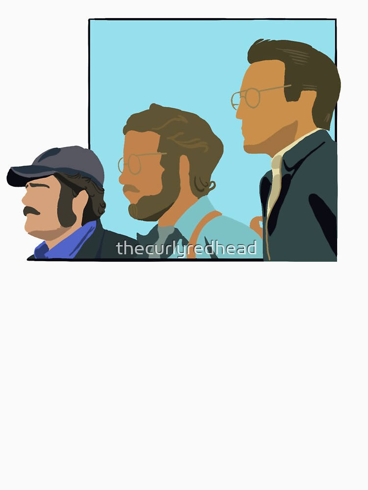 Thumbnail 7 of 7, Classic T-Shirt, Jaws Silhouette designed and sold by thecurlyredhead.