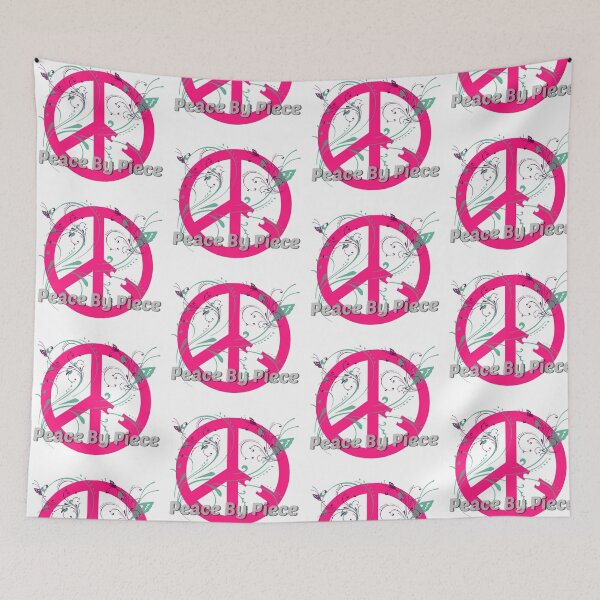 Item preview, Peace By Piece - Peace Symbol With Missing Puzzle Piece designed and sold by kassiekewl.