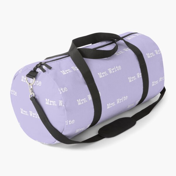 Item preview, Mrs. Write in White on Lavender designed and sold by TeaRoseWriter.