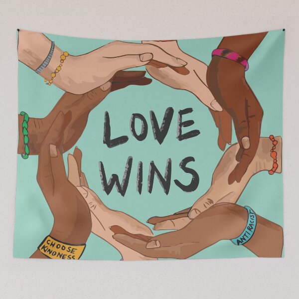 Item preview, Love Wins designed and sold by Mypeacefulwild.