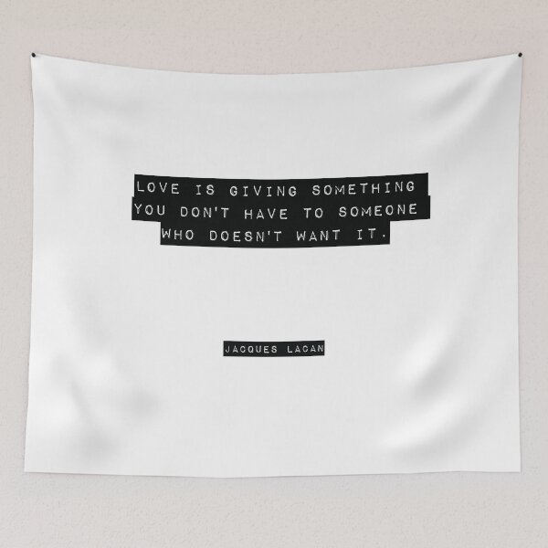 Item preview, Jacques Lacan Quote designed and sold by RJ123.