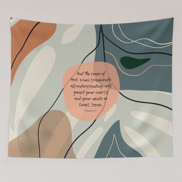 Item preview, The Peace of God, Philippians 4:7, Bible Quote designed and sold by StudioCitrine.