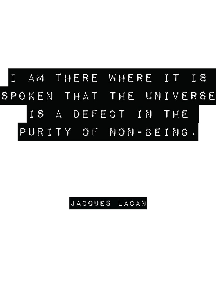 Thumbnail 3 von 3, Tuch, Jacques Lacan Quote designt und verkauft von RJ123.