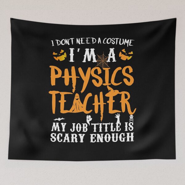 Item preview, I Don't Need A Costume Funny Physics Halloween Gift Idea designed and sold by majidkacm.