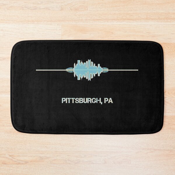 Item preview, Pittsburgh Pennsylvania Soundbite pulse city skyline by Graffiti Muscle designed and sold by Dude  Stuff.