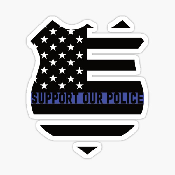Support Our Police Sticker