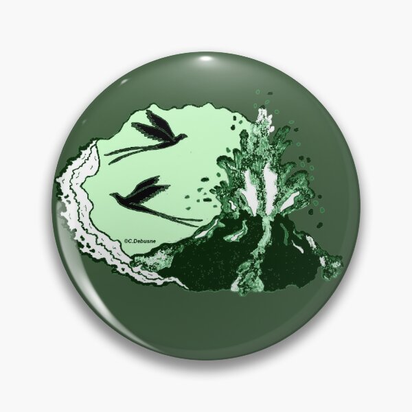 Item preview, Reunion Island. Piton de la Fournaise designed and sold by Catherine Debusne.