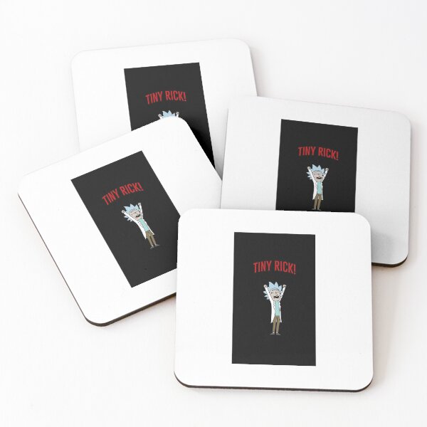 TINY RICK! Coasters (Set of 4)