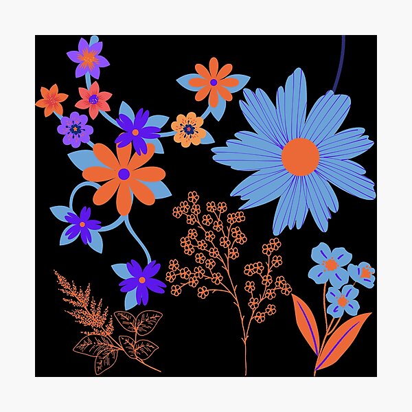 Item preview, Decorative Floral Patterns designed and sold by mpandam.
