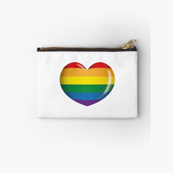 Item preview, Icon or symbol of a rainbow heart, LGBT community, gay flag. Ideal for informational and institutional related to love and prejudice designed and sold by LucianoCosmo.