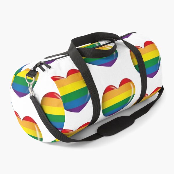 Item preview, Icon or symbol of a rainbow heart, LGBT community, gay flag. Ideal for informational and institutional related to love and prejudice designed and sold by LucianoCosmo.
