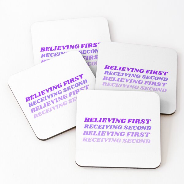 Item preview, Believing First, Receiving Second designed and sold by MANIFESTQWEEN.