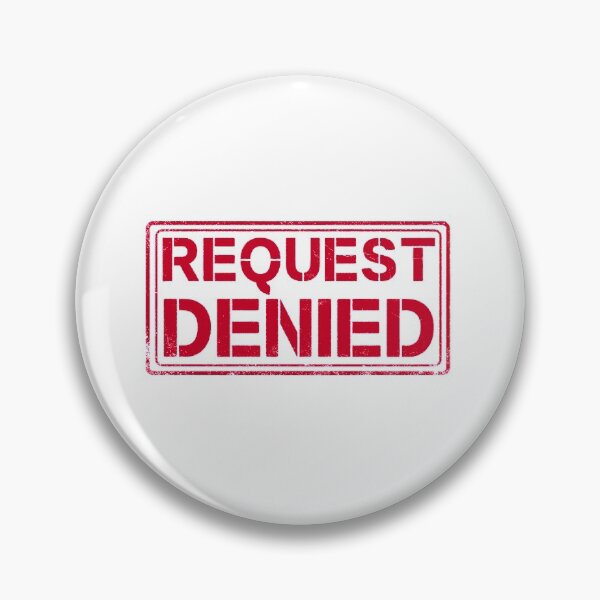Item preview, Access Denied Stamp  designed and sold by Tom2468.