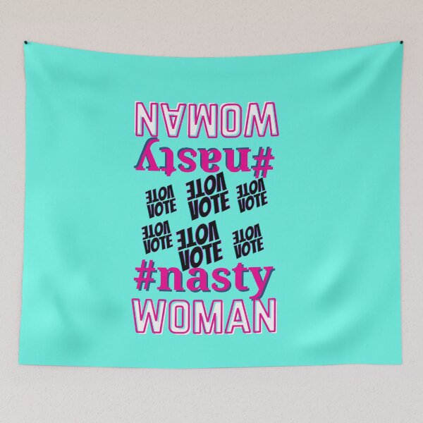 Item preview, #nasty woman vote designed and sold by AmazingEcraft.
