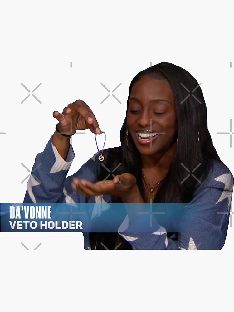 Da'Vonne Pretends to Be Shocked | Sticker