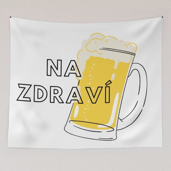 Item preview, Na Zdraví! Cheers! - Prague, Czechia designed and sold by passportpaige.